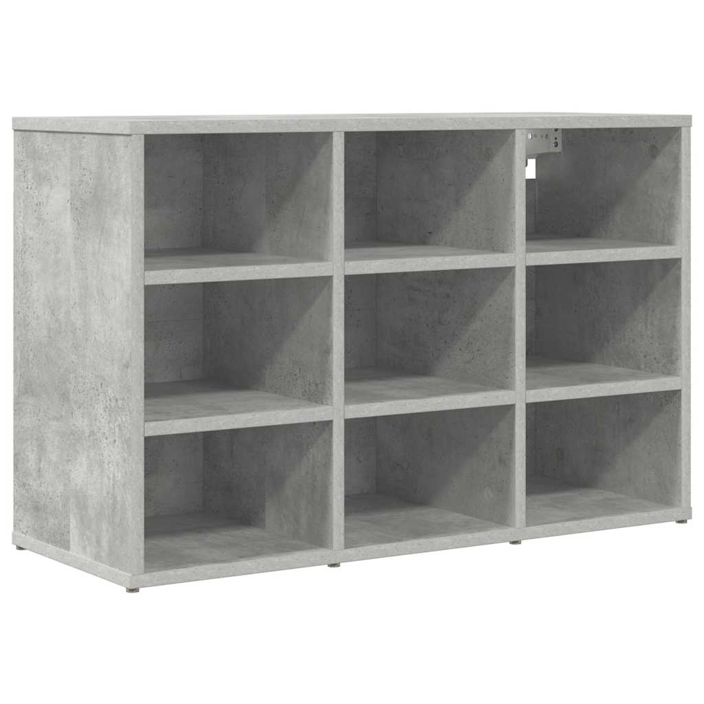 vidaXL Dulap pentru pantofi Gri beton 103x30x51 cm Lemn compozit vidaXL Dulap pentru pantofi Gri beton 103x30x51 cm Lemn compozit