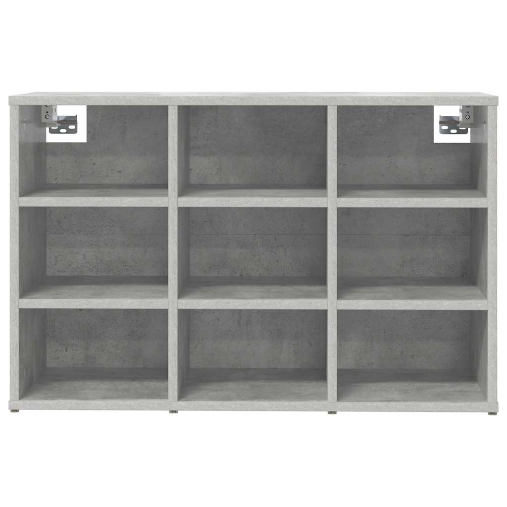 vidaXL Dulap pentru pantofi Gri beton 103x30x51 cm Lemn compozit vidaXL Dulap pentru pantofi Gri beton 103x30x51 cm Lemn compozit