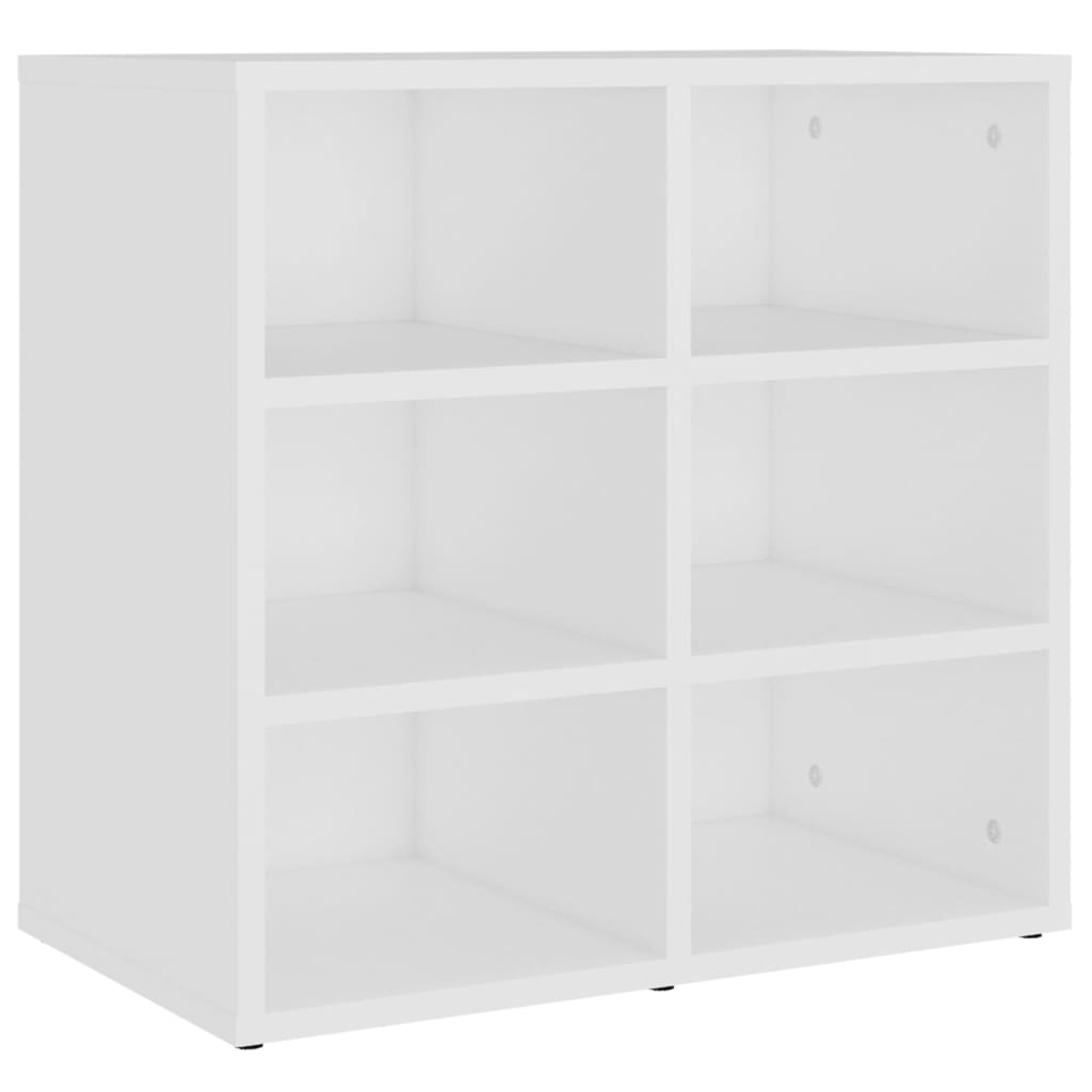 vidaXL Pantofare, 2 buc., alb, 52,5x30x50 cm
