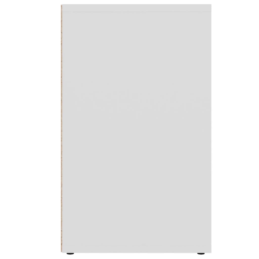 vidaXL Pantofare, 2 buc., alb, 52,5x30x50 cm