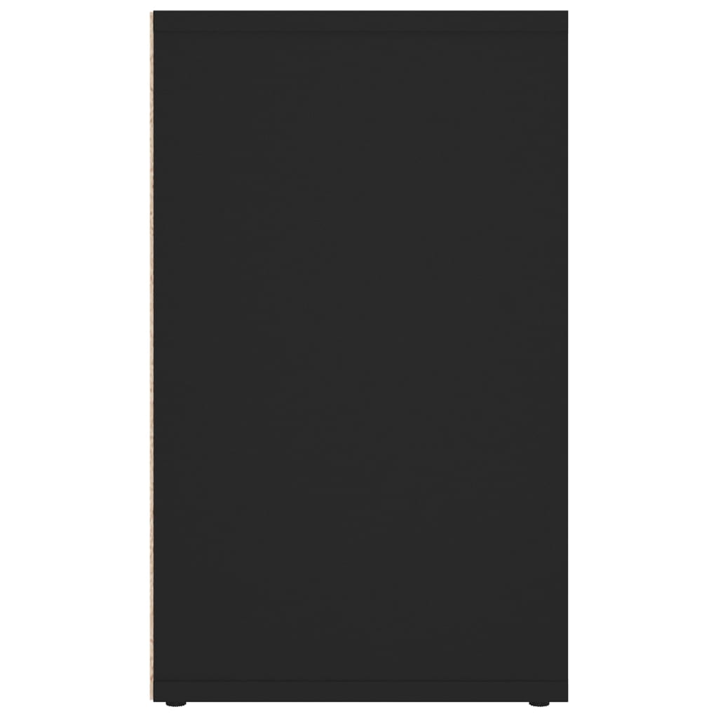 vidaXL Dulap de pantofi, negru, 52,5x30x50 cm vidaXL Dulap de pantofi, negru, 52,5x30x50 cm