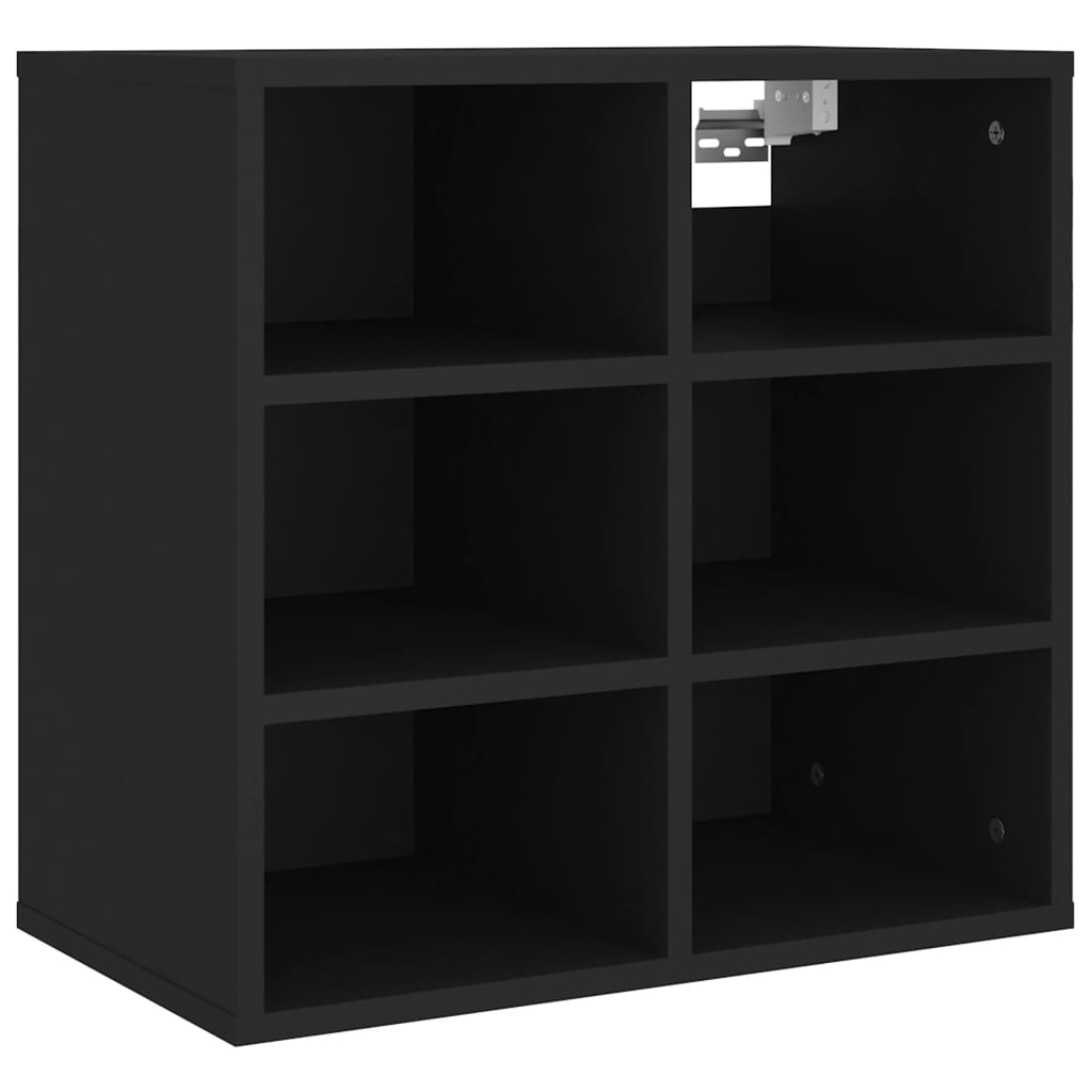 vidaXL Dulap de pantofi, negru, 52,5x30x50 cm vidaXL Dulap de pantofi, negru, 52,5x30x50 cm