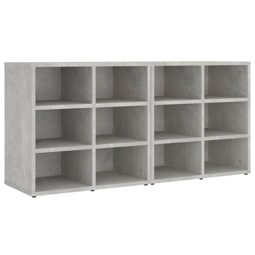 vidaXL Pantofare, 2 buc., gri beton, 52,5x30x50 cm vidaXL Pantofare, 2 buc., gri beton, 52,5x30x50 cm