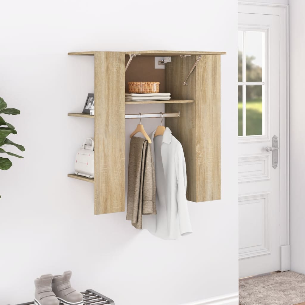 vidaXL Dulap de hol, stejar sonoma, 97,5x37x99 cm, lemn prelucrat vidaXL Dulap de hol, stejar sonoma, 97,5x37x99 cm, lemn prelucrat