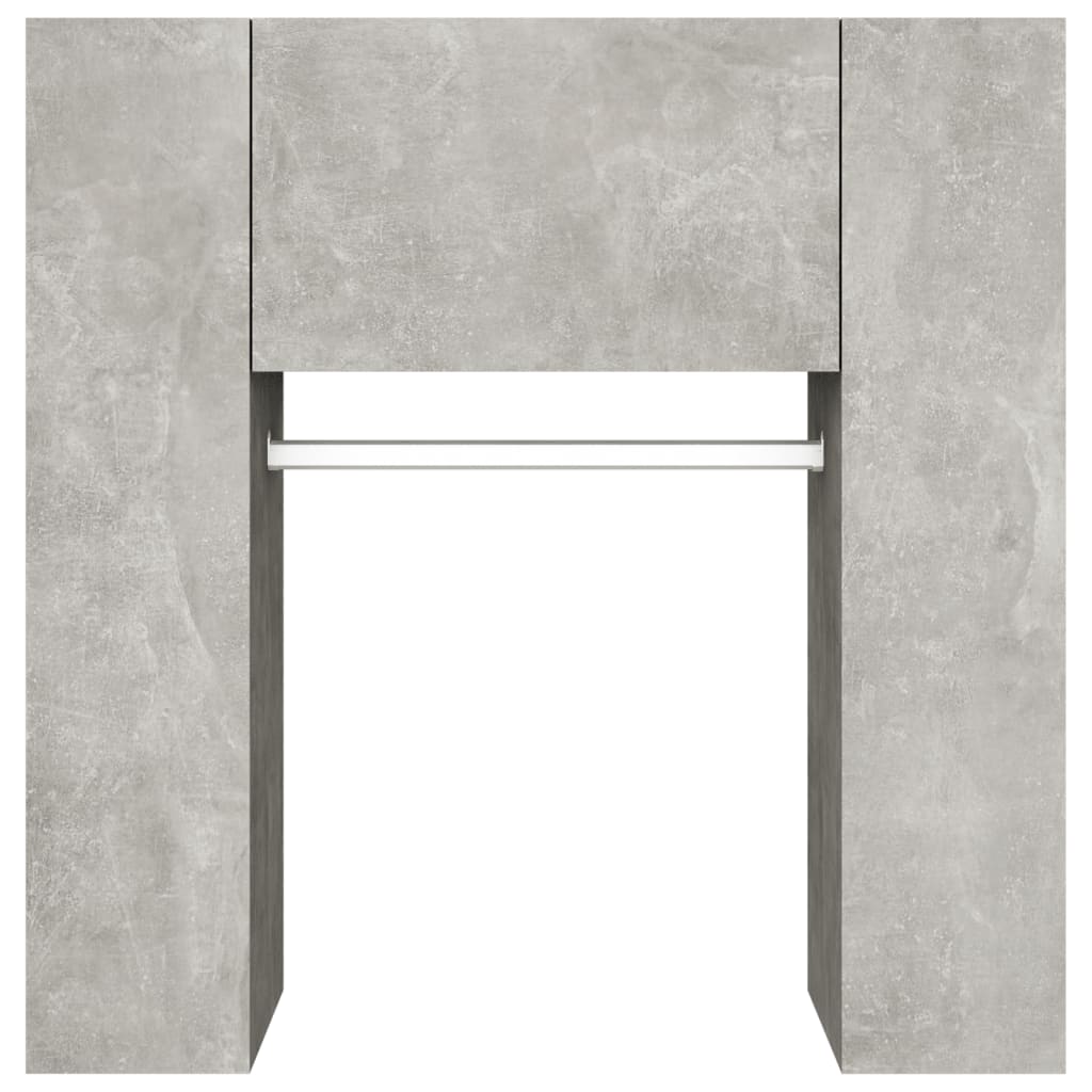 vidaXL Dulap de hol, gri beton, 97,5x37x99 cm, lemn prelucrat vidaXL Dulap de hol, gri beton, 97,5x37x99 cm, lemn prelucrat