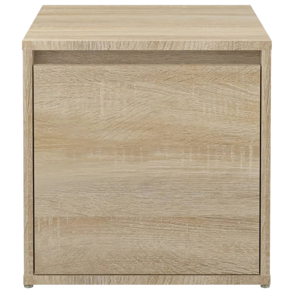 vidaXL Cutie cu sertar, stejar sonoma, 40,5x40x40 cm, lemn compozit vidaXL Cutie cu sertar, stejar sonoma, 40,5x40x40 cm, lemn compozit