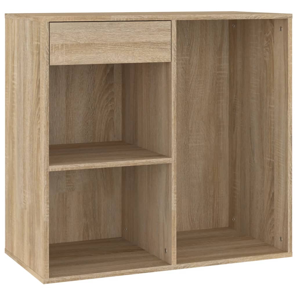 vidaXL Dulap de cosmetice, stejar sonoma, 80x40x75 cm, lemn prelucrat vidaXL Dulap de cosmetice, stejar sonoma, 80x40x75 cm, lemn prelucrat