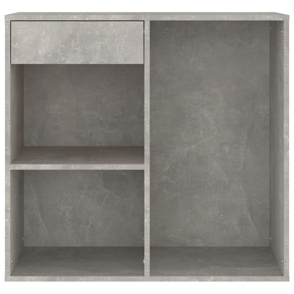 vidaXL Dulap de cosmetice, gri beton, 80x40x75 cm, lemn prelucrat vidaXL Dulap de cosmetice, gri beton, 80x40x75 cm, lemn prelucrat
