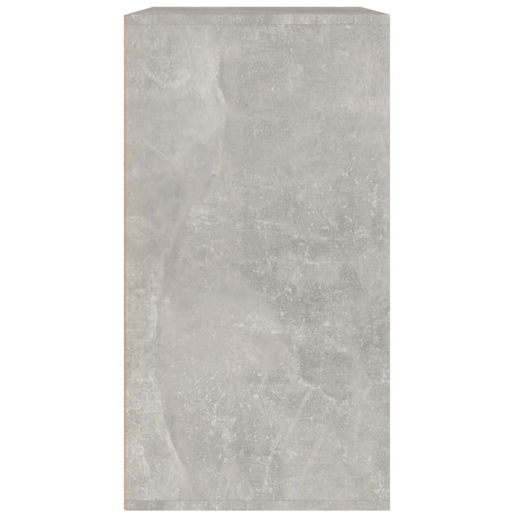 vidaXL Dulap de cosmetice, gri beton, 80x40x75 cm, lemn prelucrat vidaXL Dulap de cosmetice, gri beton, 80x40x75 cm, lemn prelucrat