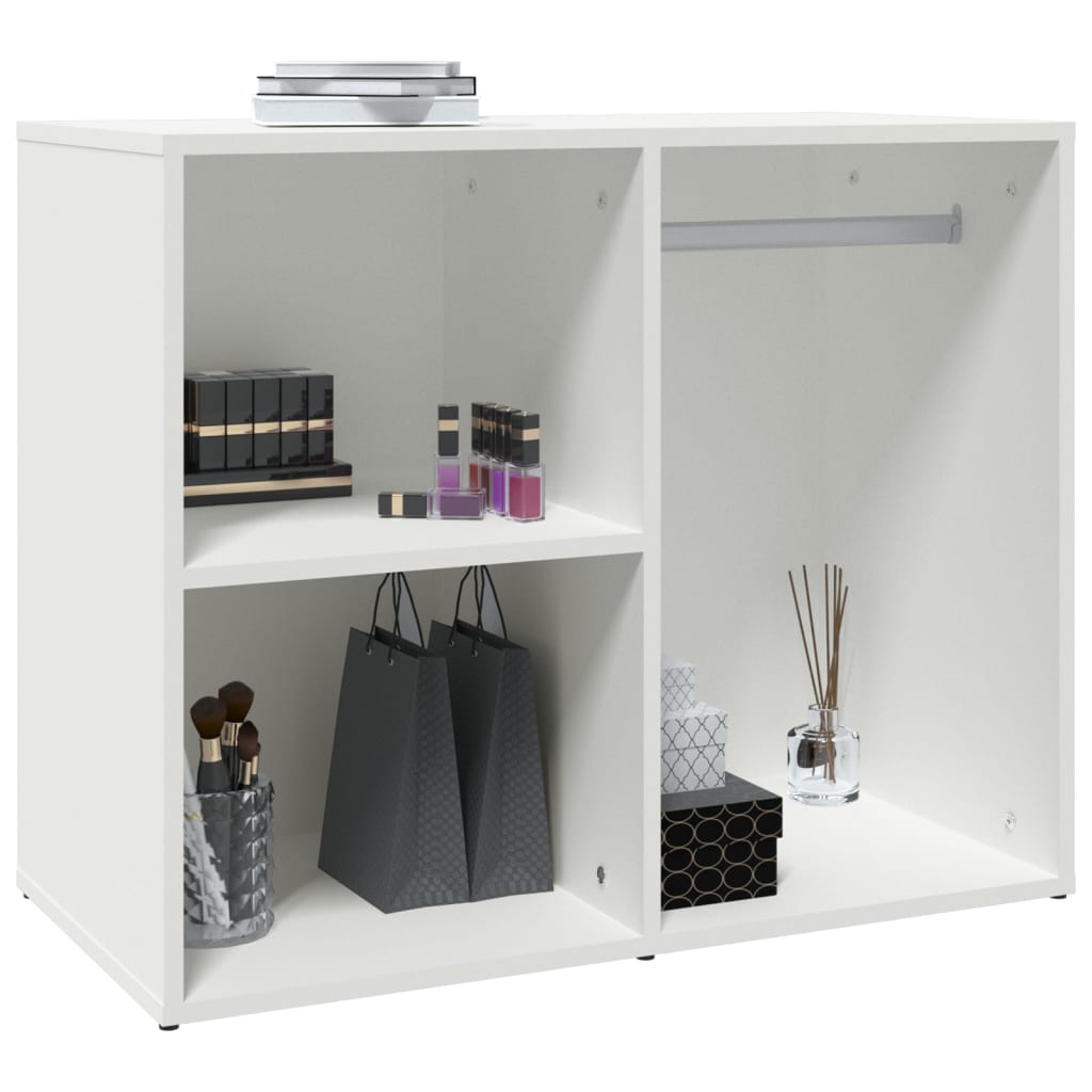 vidaXL Dulap de dressing, alb, 80x40x65 cm, lemn compozit vidaXL Dulap de dressing, alb, 80x40x65 cm, lemn compozit
