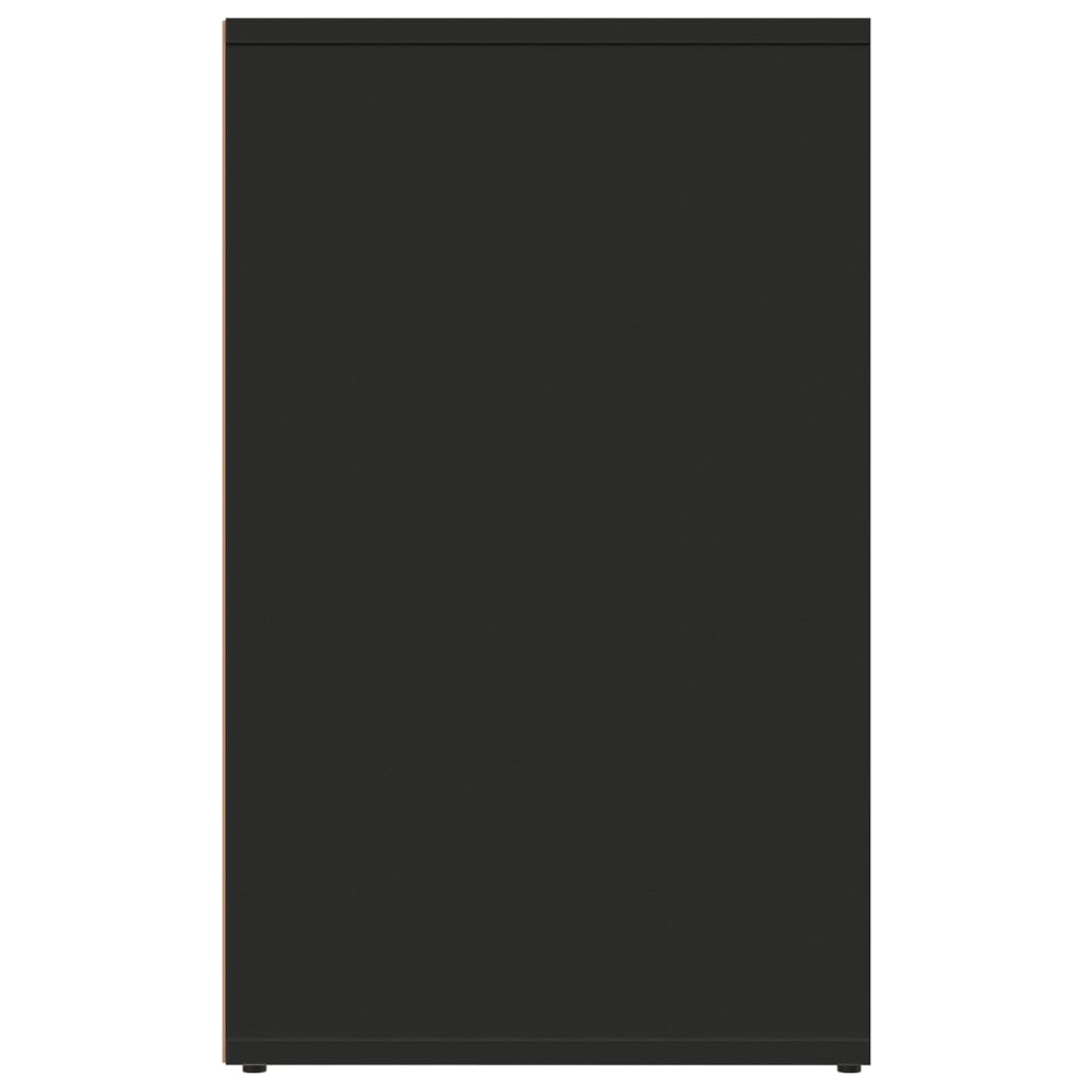 vidaXL Dulap de dressing, negru, 80x40x65 cm, lemn compozit vidaXL Dulap de dressing, negru, 80x40x65 cm, lemn compozit