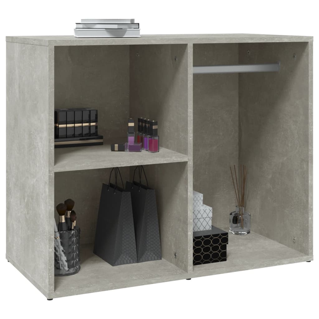 vidaXL Dulap de dressing, gri beton, 80x40x65 cm, lemn compozit vidaXL Dulap de dressing, gri beton, 80x40x65 cm, lemn compozit