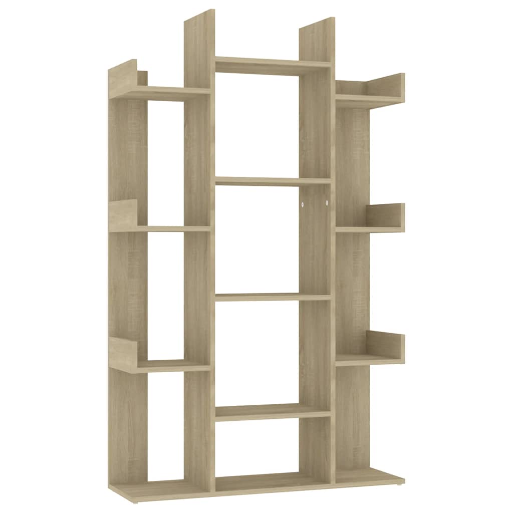 vidaXL Bibliotecă, stejar sonoma, 86x25,5x140 cm, PAL vidaXL Bibliotecă, stejar sonoma, 86x25,5x140 cm, PAL