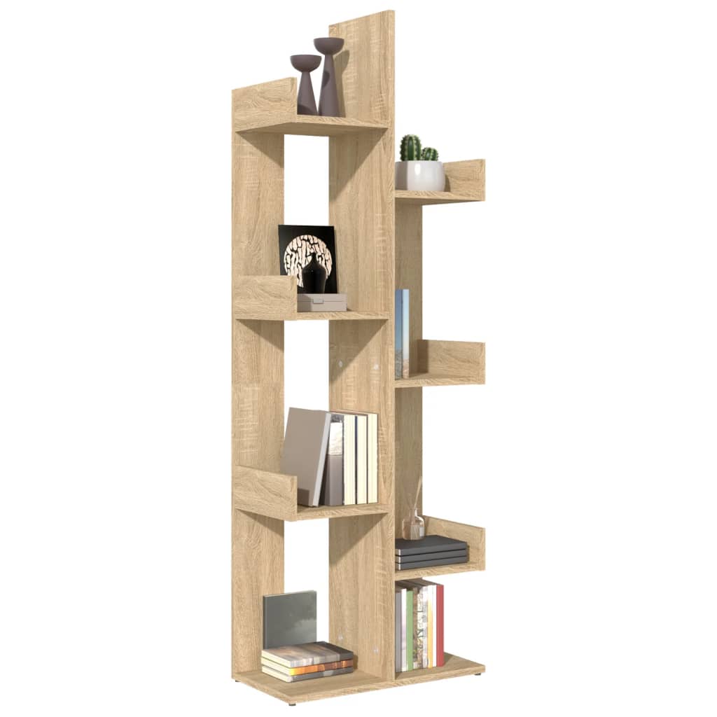 vidaXL Bibliotecă, stejar sonoma, 48x25,5x140 cm, PAL vidaXL Bibliotecă, stejar sonoma, 48x25,5x140 cm, PAL