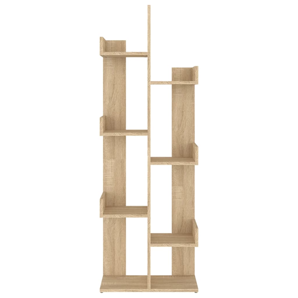 vidaXL Bibliotecă, stejar sonoma, 48x25,5x140 cm, PAL vidaXL Bibliotecă, stejar sonoma, 48x25,5x140 cm, PAL
