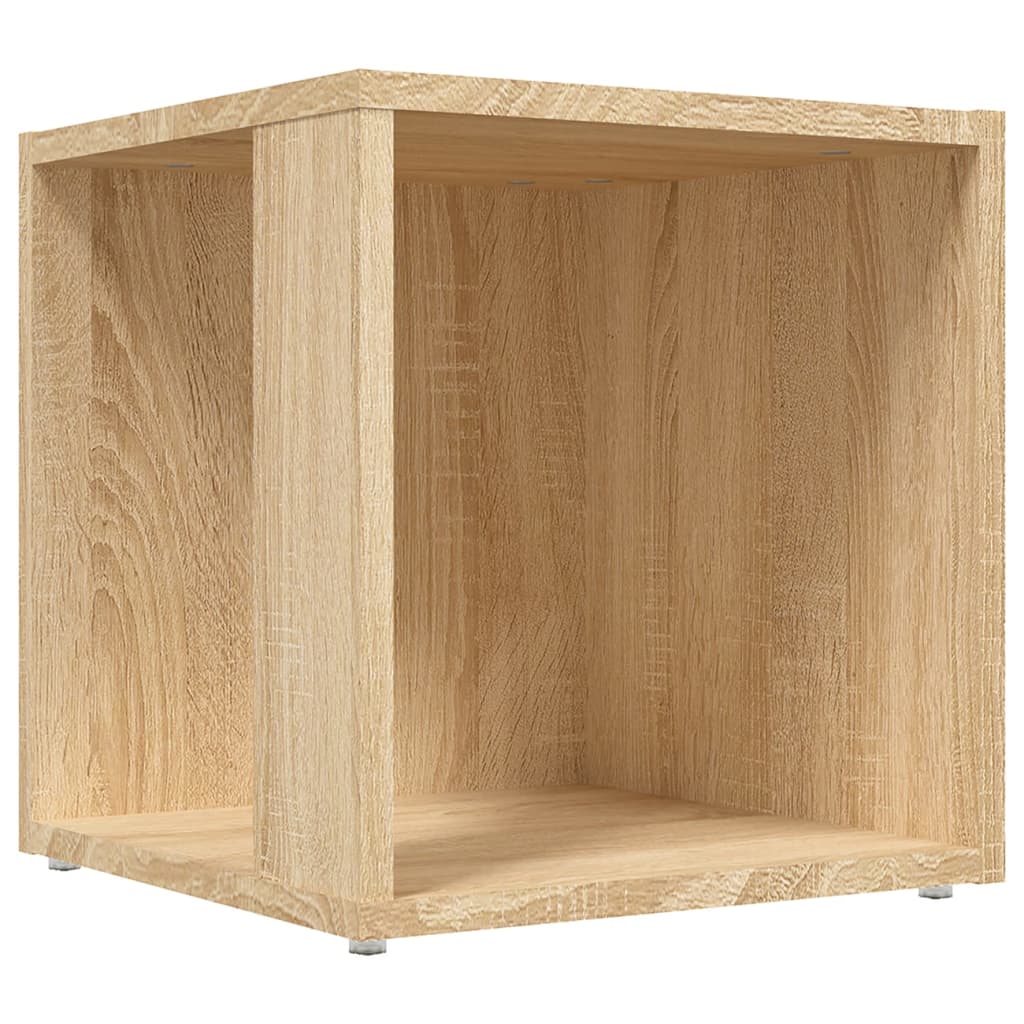 vidaXL Masă laterală, stejar sonoma, 33x33x34,5 cm, lemn prelucrat