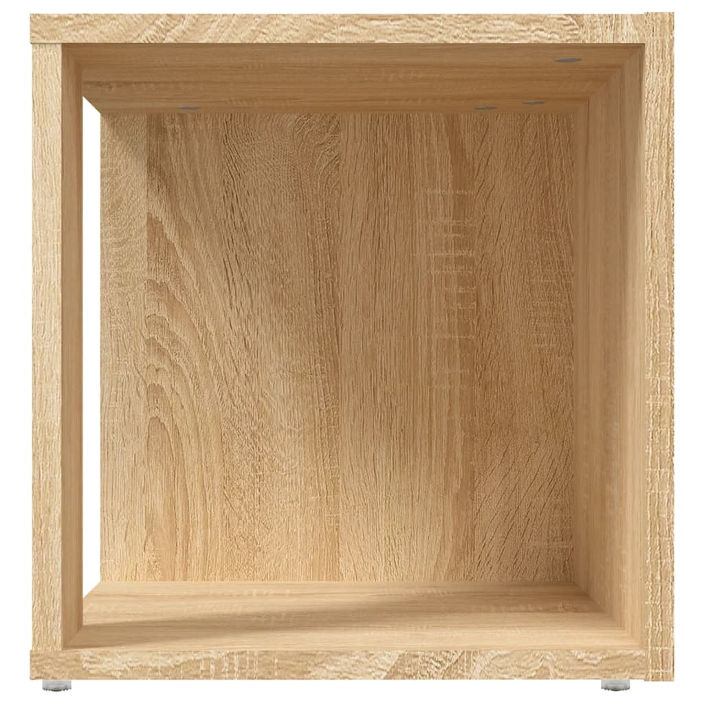 vidaXL Masă laterală, stejar sonoma, 33x33x34,5 cm, lemn prelucrat