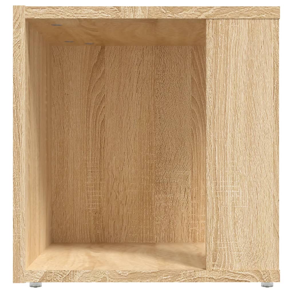 vidaXL Masă laterală, stejar sonoma, 33x33x34,5 cm, lemn prelucrat