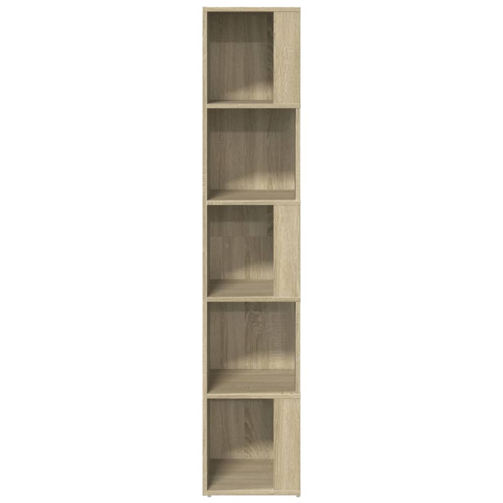 vidaXL Dulap de colț, stejar sonoma, 33x33x164,5 cm, PAL