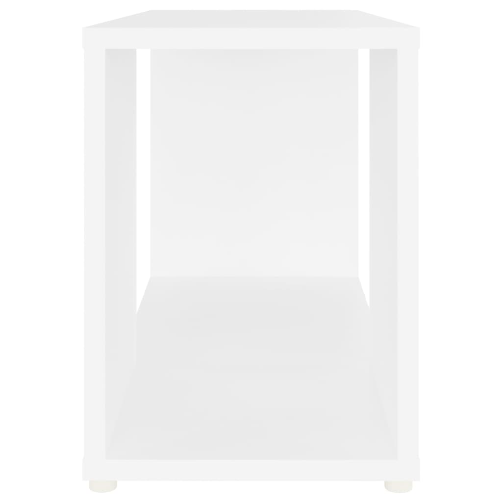 vidaXL Comodă TV, alb, 60x24x32 cm, PAL vidaXL Comodă TV, alb, 60x24x32 cm, PAL