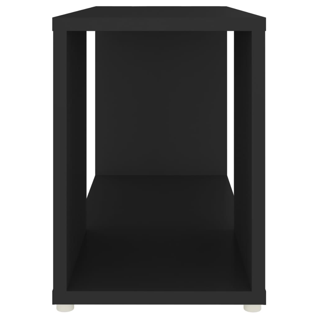 vidaXL Comodă TV, negru, 60x24x32 cm, PAL vidaXL Comodă TV, negru, 60x24x32 cm, PAL