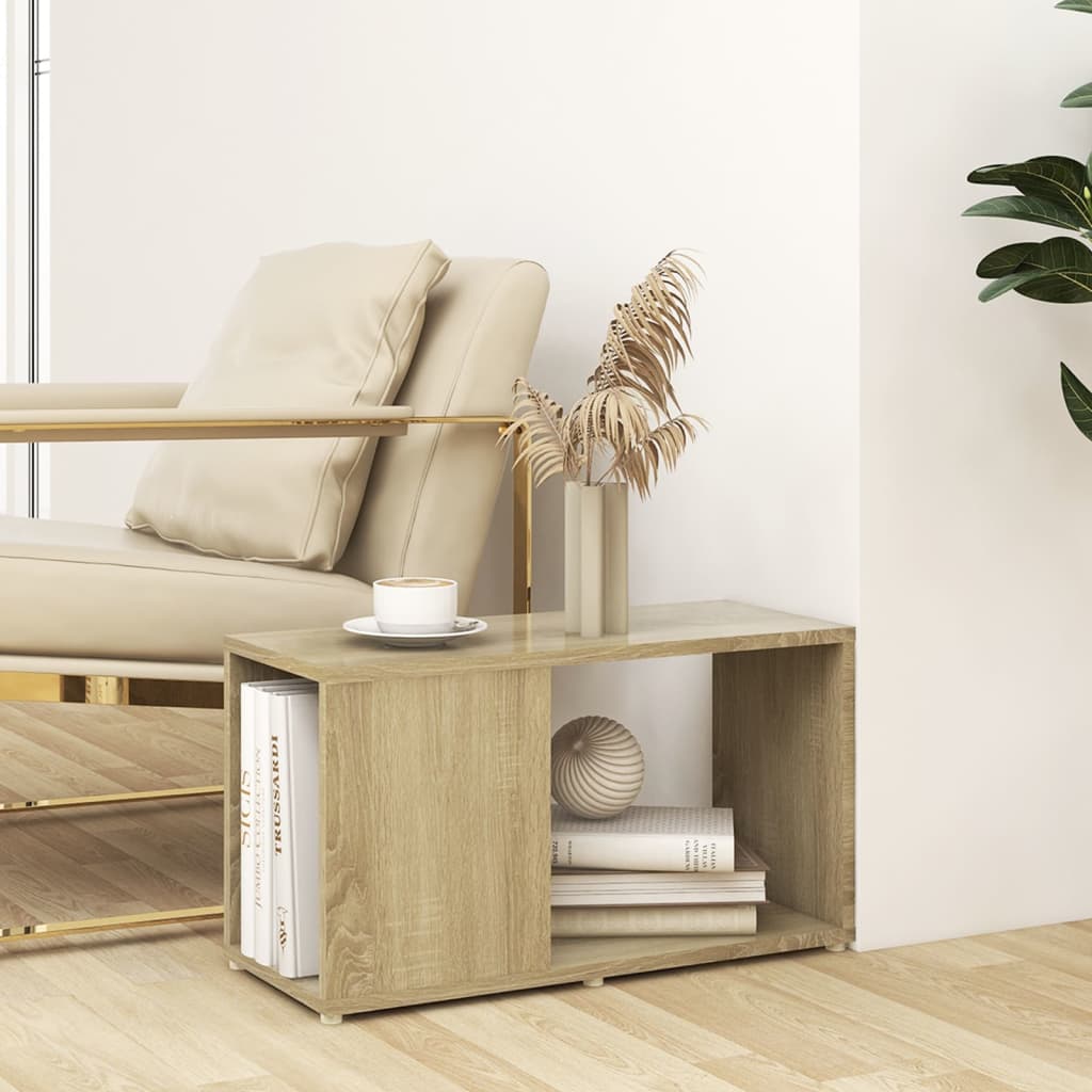 vidaXL Comodă TV, stejar sonoma, 60x24x32 cm, PAL vidaXL Comodă TV, stejar sonoma, 60x24x32 cm, PAL