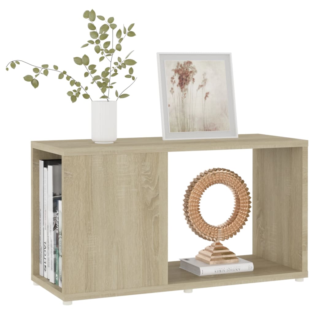 vidaXL Comodă TV, stejar sonoma, 60x24x32 cm, PAL vidaXL Comodă TV, stejar sonoma, 60x24x32 cm, PAL