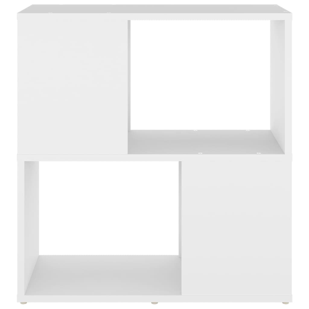 vidaXL Bibliotecă, alb, 60 x 24 x 63 cm, PAL vidaXL Bibliotecă, alb, 60 x 24 x 63 cm, PAL