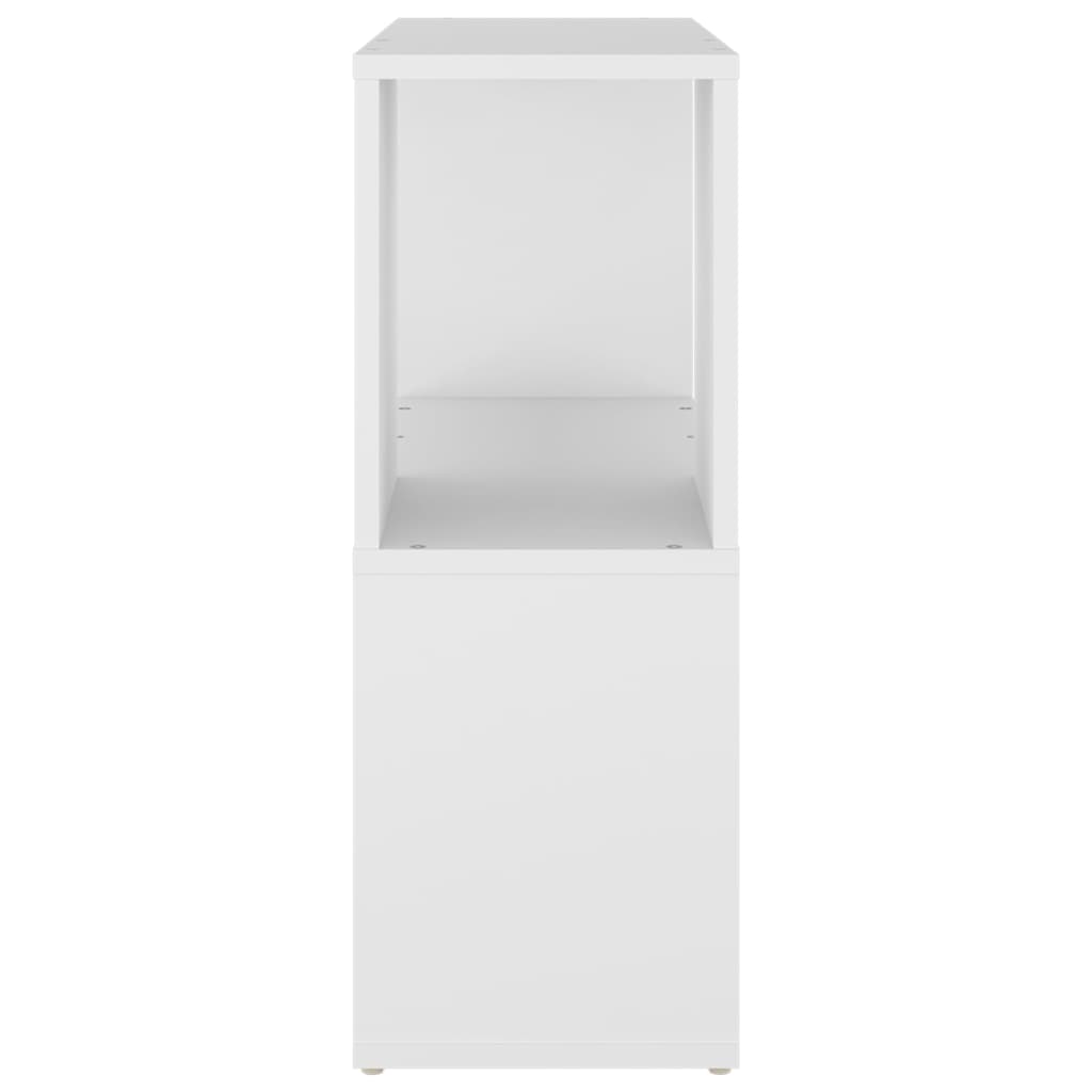 vidaXL Bibliotecă, alb, 60 x 24 x 63 cm, PAL vidaXL Bibliotecă, alb, 60 x 24 x 63 cm, PAL