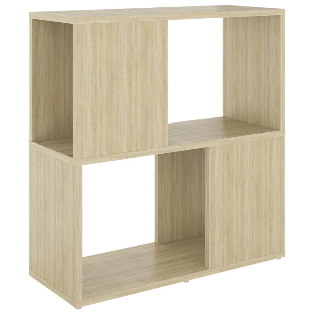 vidaXL Bibliotecă, stejar sonoma, 60x24x63 cm, PAL vidaXL Bibliotecă, stejar sonoma, 60x24x63 cm, PAL