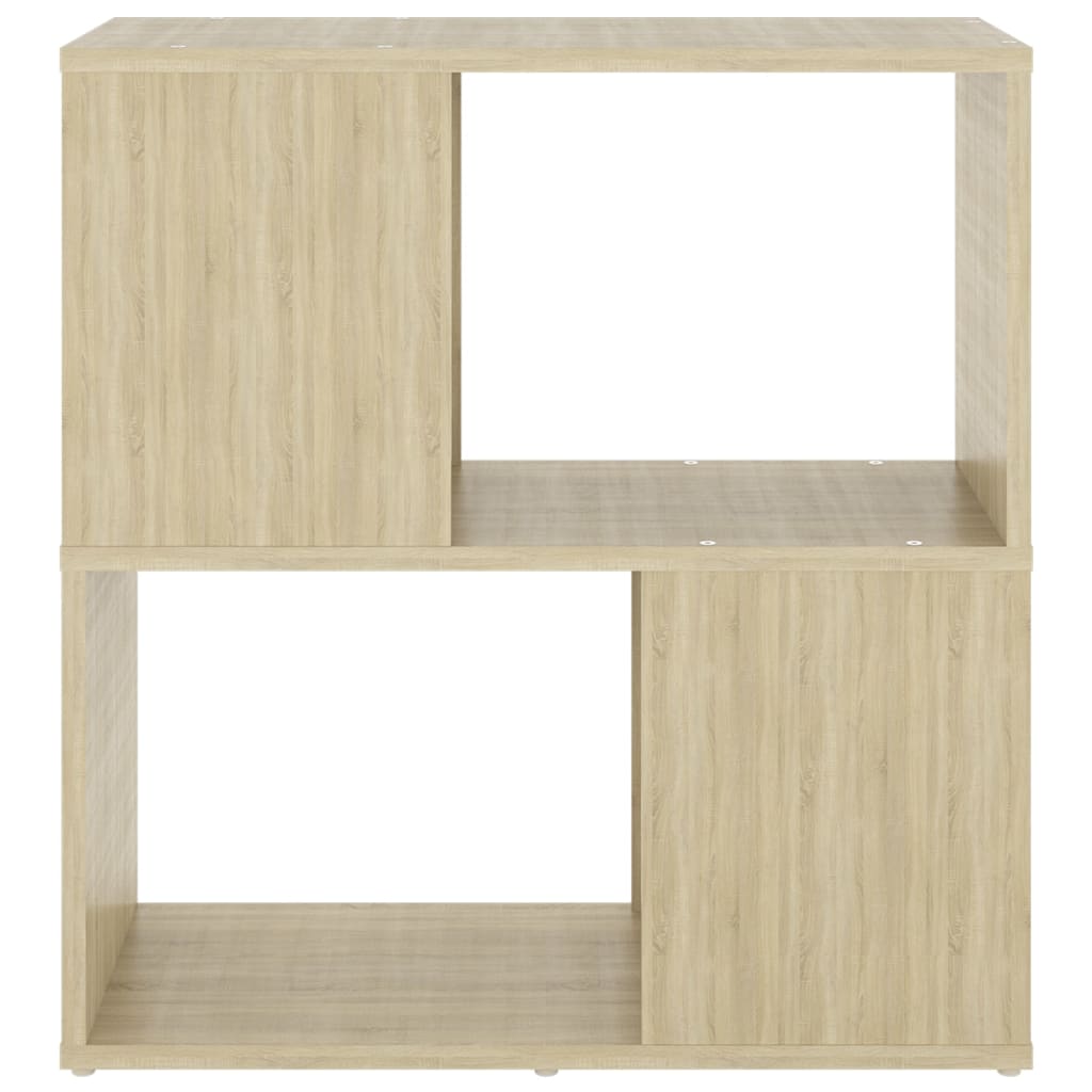 vidaXL Bibliotecă, stejar sonoma, 60x24x63 cm, PAL vidaXL Bibliotecă, stejar sonoma, 60x24x63 cm, PAL