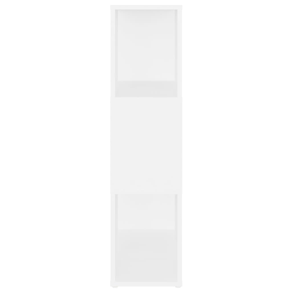 vidaXL Bibliotecă/Separator cameră, alb, 60x24x94 cm, PAL