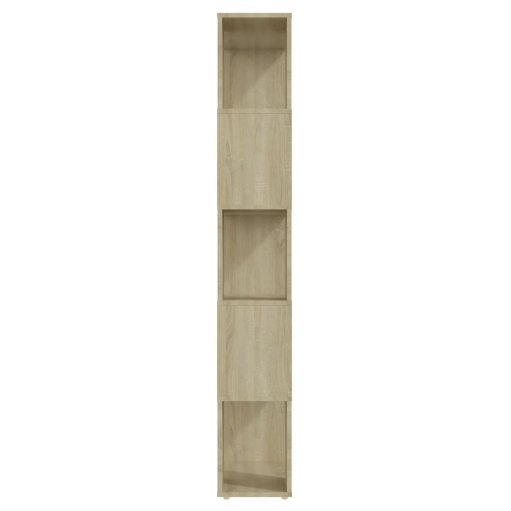 vidaXL Bibliotecă/Separator cameră, stejar sonoma, 60x24x155 cm vidaXL Bibliotecă/Separator cameră, stejar sonoma, 60x24x155 cm
