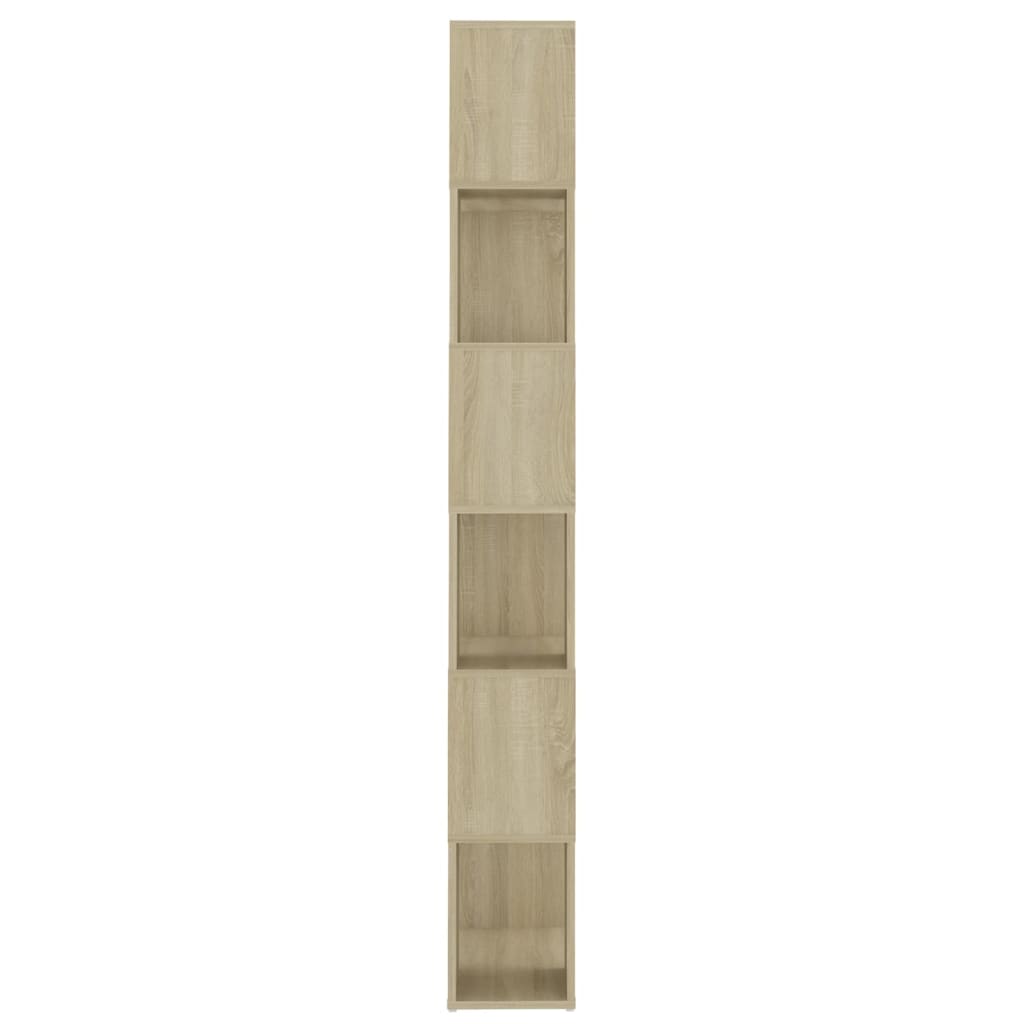 vidaXL Bibliotecă/Separator cameră, stejar sonoma, 60x24x186 cm, PAL vidaXL Bibliotecă/Separator cameră, stejar sonoma, 60x24x186 cm, PAL