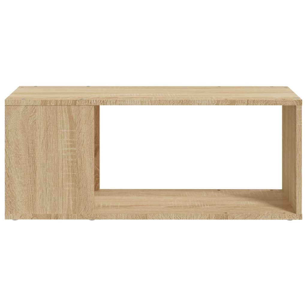 vidaXL Comodă TV, stejar sonoma, 80x24x32 cm, PAL vidaXL Comodă TV, stejar sonoma, 80x24x32 cm, PAL