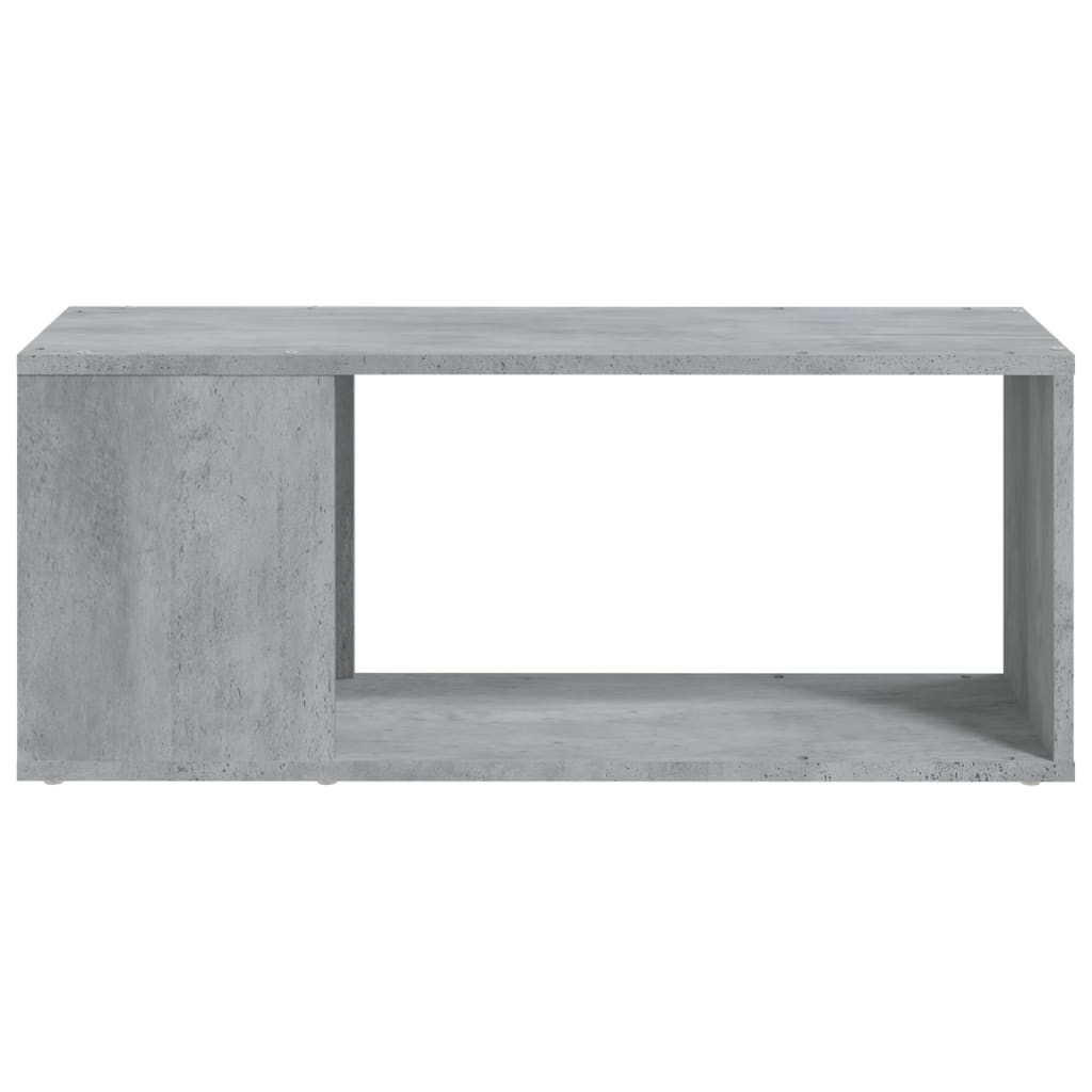 vidaXL Comodă TV, gri beton, 80x24x32 cm, PAL vidaXL Comodă TV, gri beton, 80x24x32 cm, PAL