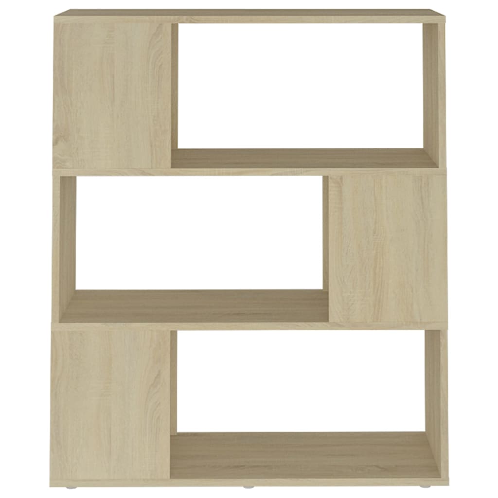 vidaXL Bibliotecă/Separator cameră, stejar sonoma, 80x24x94 cm, PAL vidaXL Bibliotecă/Separator cameră, stejar sonoma, 80x24x94 cm, PAL