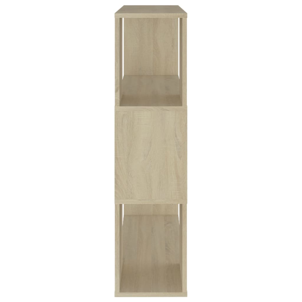 vidaXL Bibliotecă/Separator cameră, stejar sonoma, 80x24x94 cm, PAL vidaXL Bibliotecă/Separator cameră, stejar sonoma, 80x24x94 cm, PAL