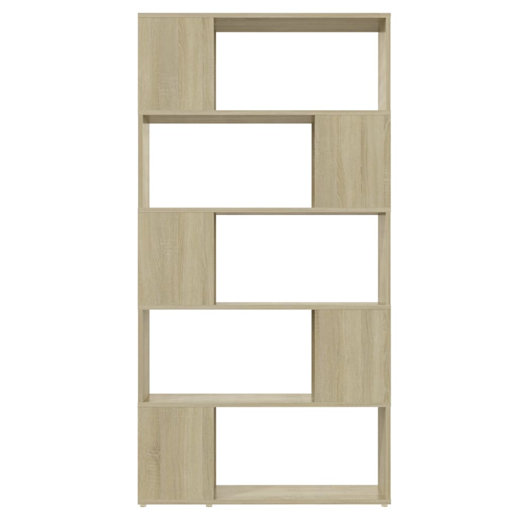vidaXL Bibliotecă/Separator cameră, stejar Sonoma, 80x24x155 cm, PAL vidaXL Bibliotecă/Separator cameră, stejar Sonoma, 80x24x155 cm, PAL