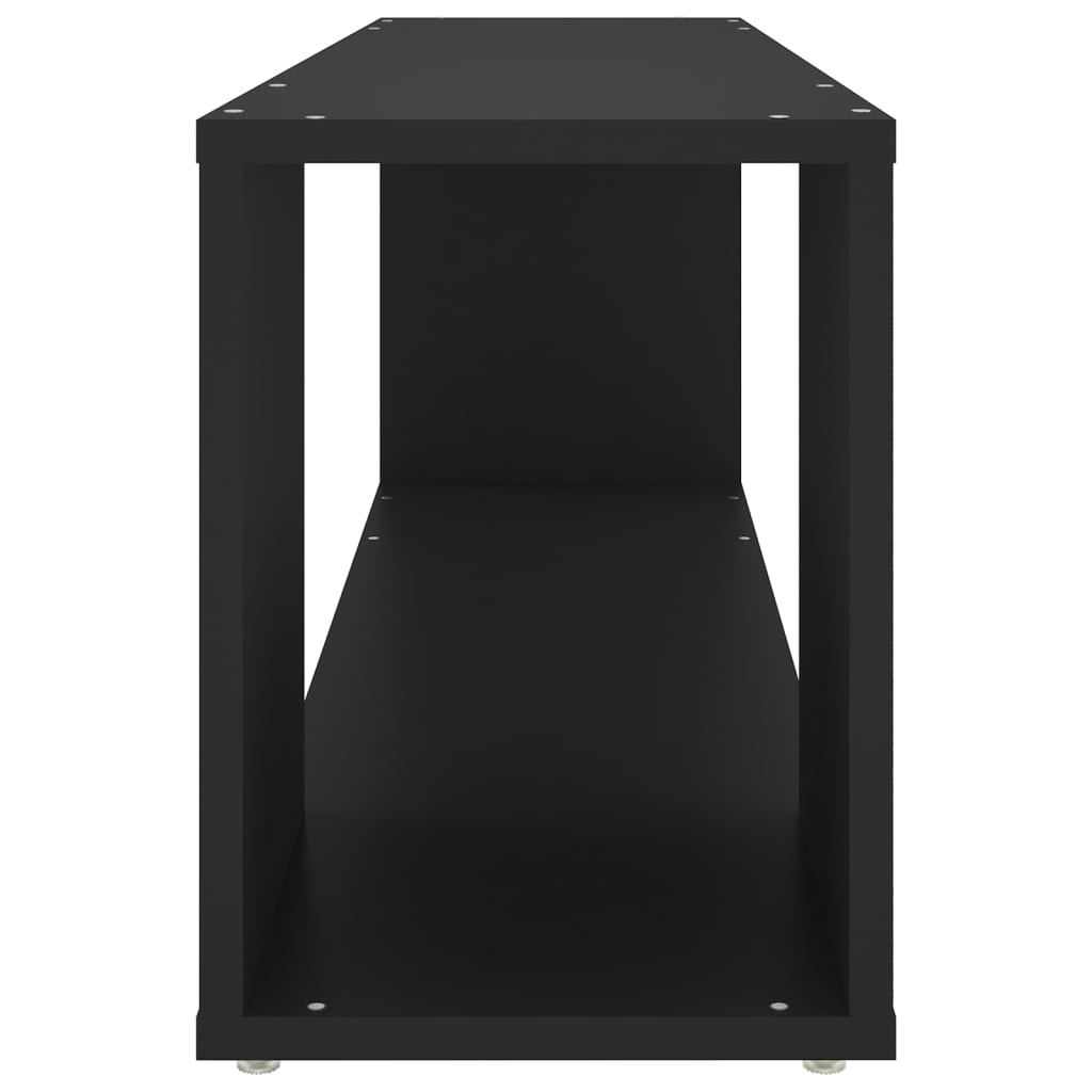 vidaXL Comodă TV, negru, 100x24x32 cm, PAL vidaXL Comodă TV, negru, 100x24x32 cm, PAL