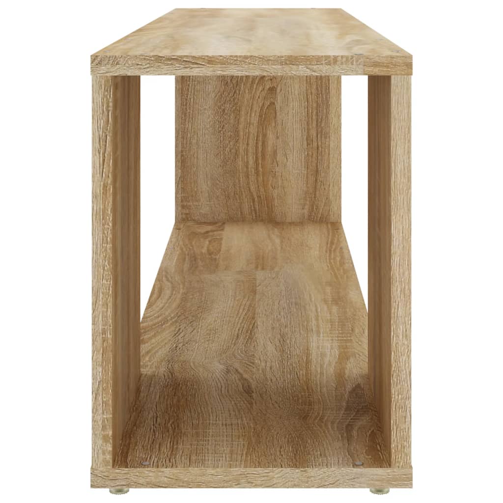 vidaXL Comodă TV, stejar sonoma, 100x24x32 cm, PAL vidaXL Comodă TV, stejar sonoma, 100x24x32 cm, PAL