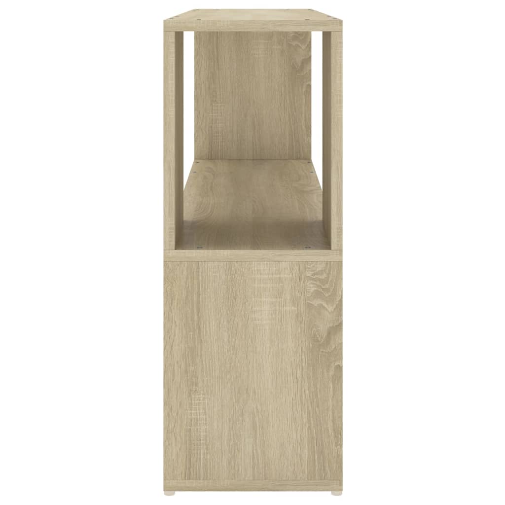 vidaXL Bibliotecă, stejar sonoma, 100x24x63 cm, PAL vidaXL Bibliotecă, stejar sonoma, 100x24x63 cm, PAL