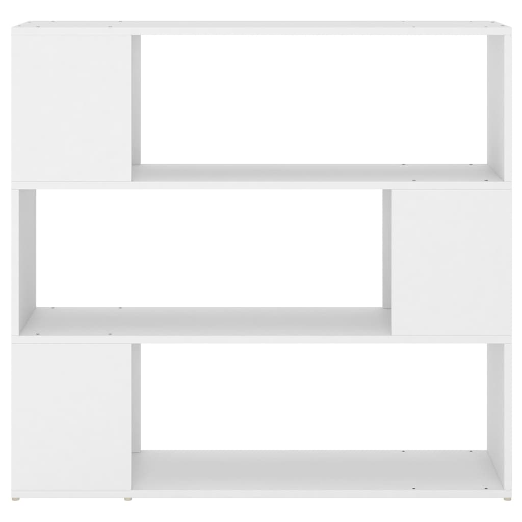 vidaXL Bibliotecă/Separator cameră, alb, 100x24x94 cm vidaXL Bibliotecă/Separator cameră, alb, 100x24x94 cm