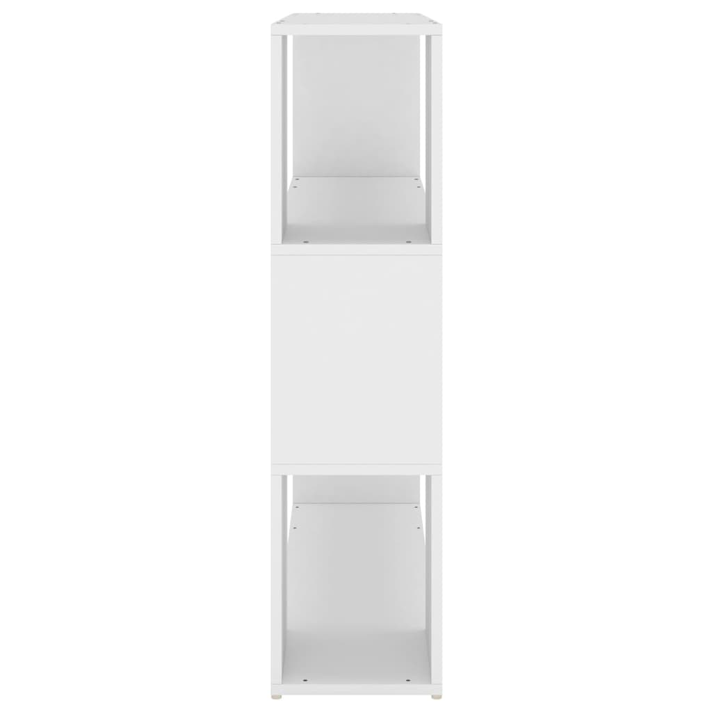 vidaXL Bibliotecă/Separator cameră, alb, 100x24x94 cm vidaXL Bibliotecă/Separator cameră, alb, 100x24x94 cm