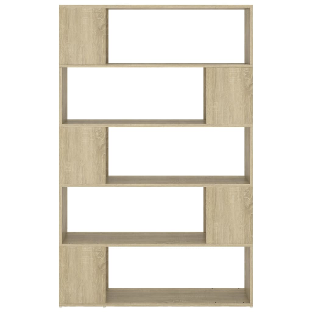 vidaXL Bibliotecă/Separator cameră, stejar sonoma, 100x24x155 cm PAL vidaXL Bibliotecă/Separator cameră, stejar sonoma, 100x24x155 cm PAL