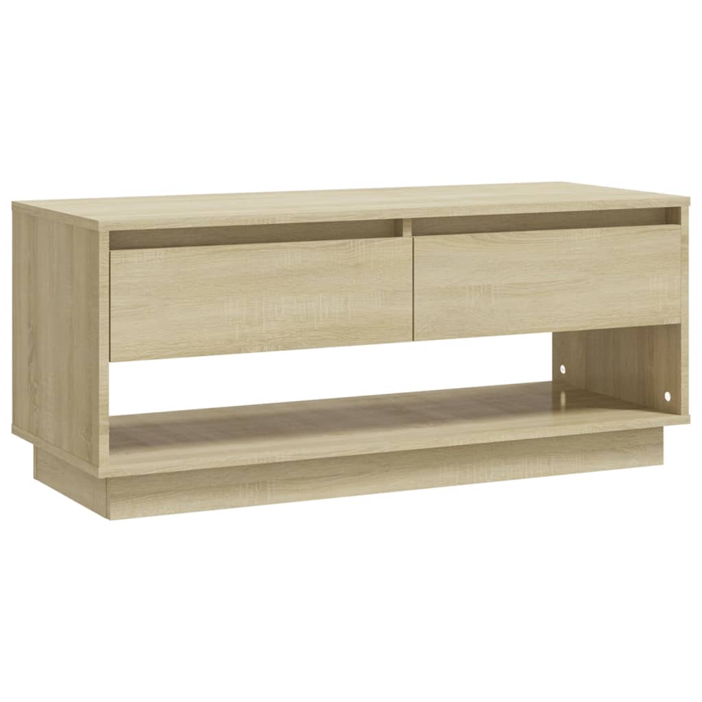 vidaXL Comodă TV, stejar Sonoma, 102x41x44 cm, PAL vidaXL Comodă TV, stejar Sonoma, 102x41x44 cm, PAL