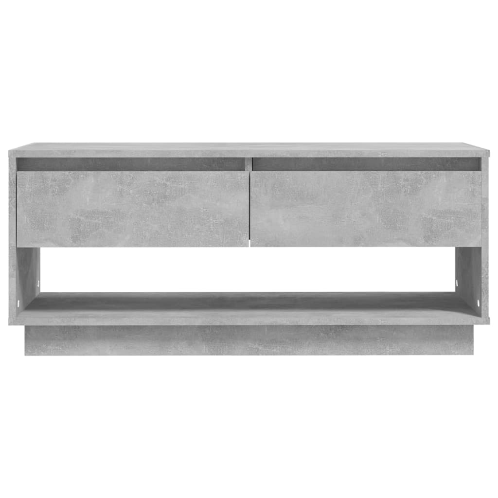 vidaXL Comodă TV, gri beton, 102x41x44 cm, PAL vidaXL Comodă TV, gri beton, 102x41x44 cm, PAL
