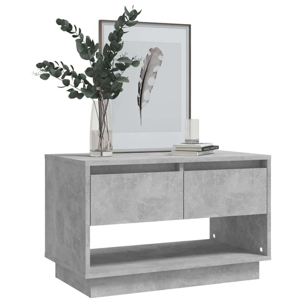 vidaXL Comodă TV, gri beton, 70x41x44 cm, PAL vidaXL Comodă TV, gri beton, 70x41x44 cm, PAL