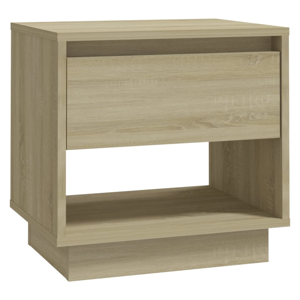 vidaXL Noptieră, stejar sonoma, 45x34x44 cm, PAL vidaXL Noptieră, stejar sonoma, 45x34x44 cm, PAL