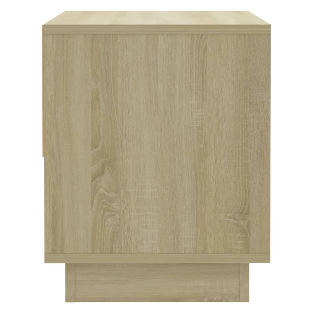 vidaXL Noptieră, stejar sonoma, 45x34x44 cm, PAL vidaXL Noptieră, stejar sonoma, 45x34x44 cm, PAL